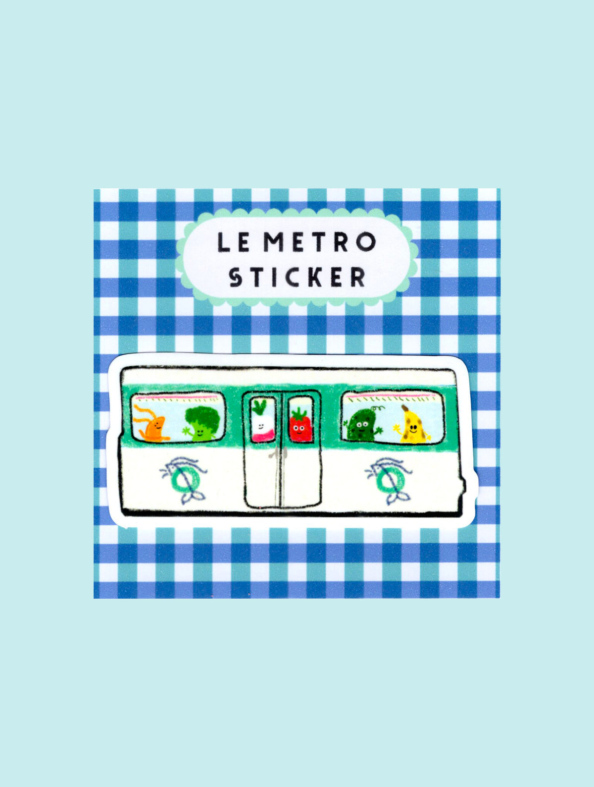 Le Métro– Sticker Individuel