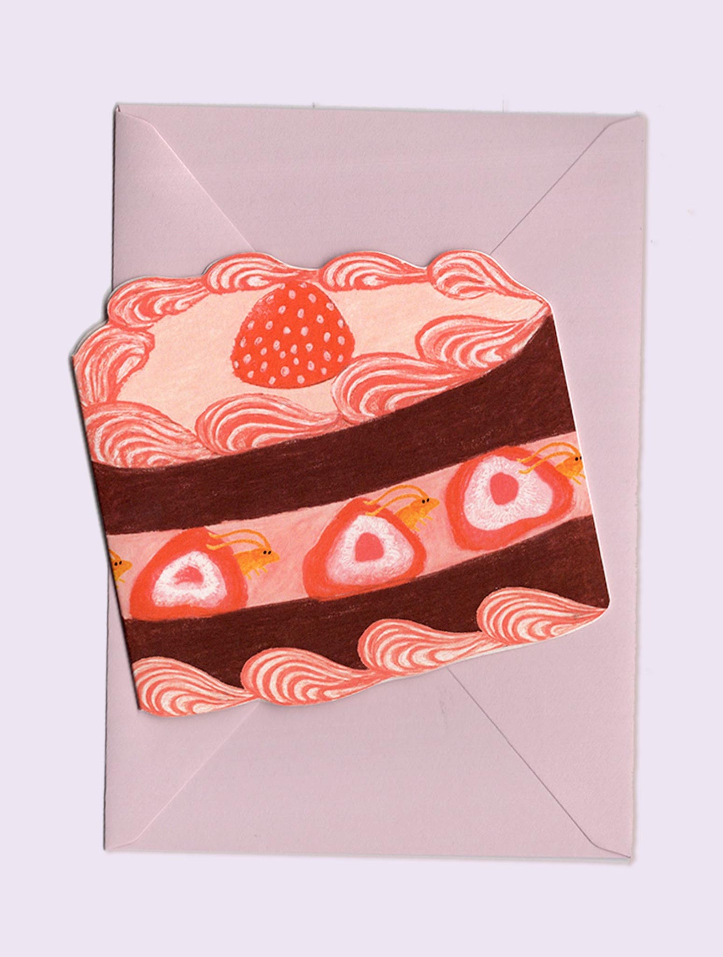 Set de Papeterie- Des fleurs et des gâteaux