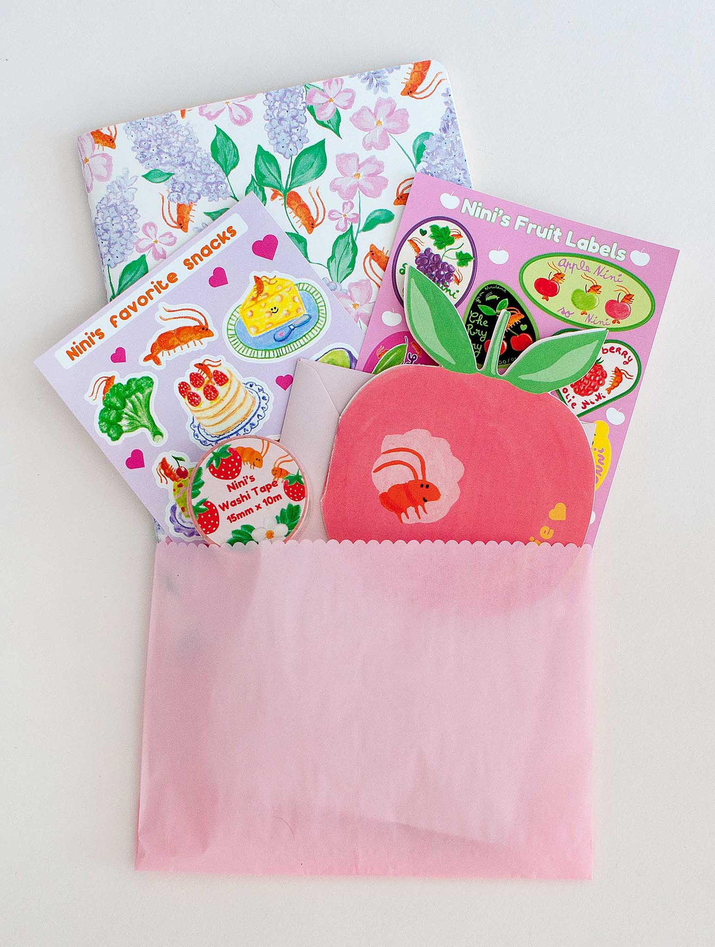 Set de Papeterie- Tutti Frutti
