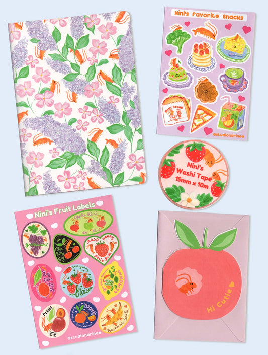 Set de Papeterie- Tutti Frutti