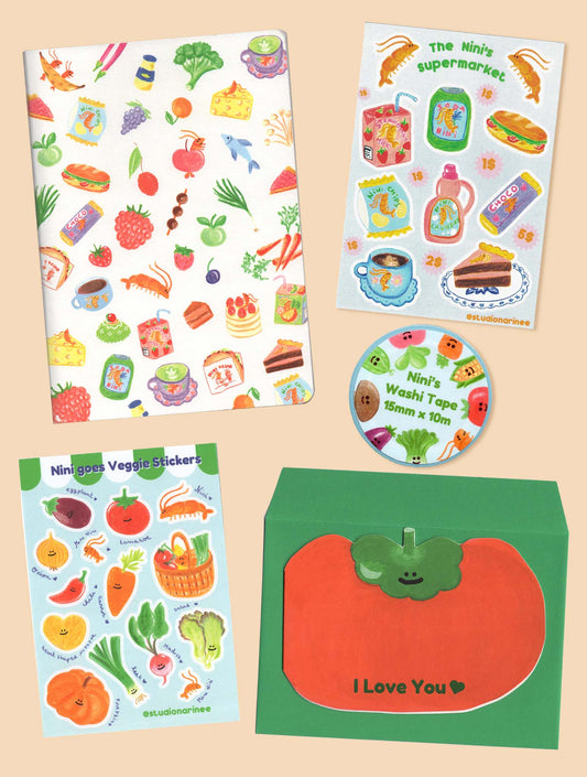 Set de Papeterie- Foodie en folie !