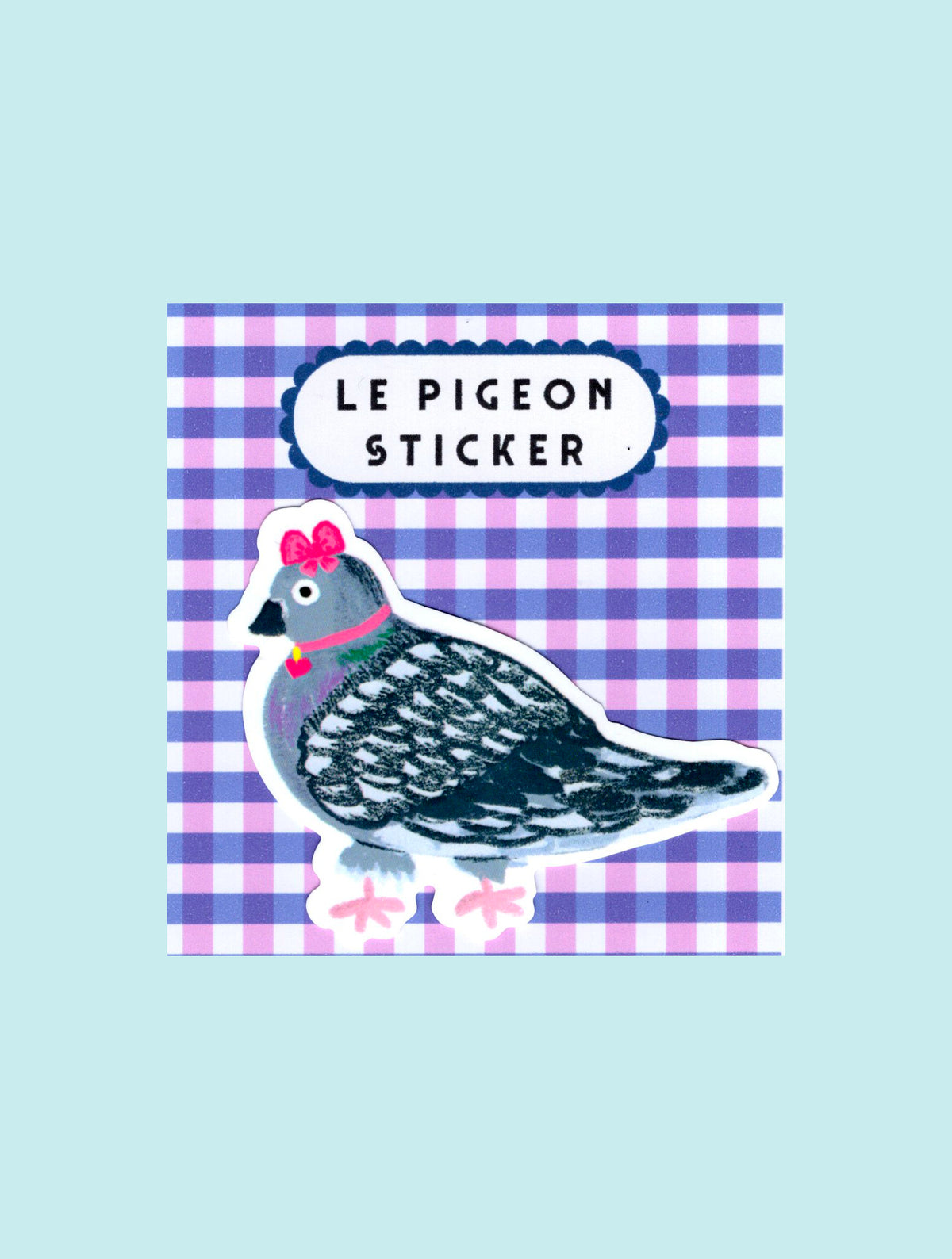 Le pigeon – Sticker Individuel
