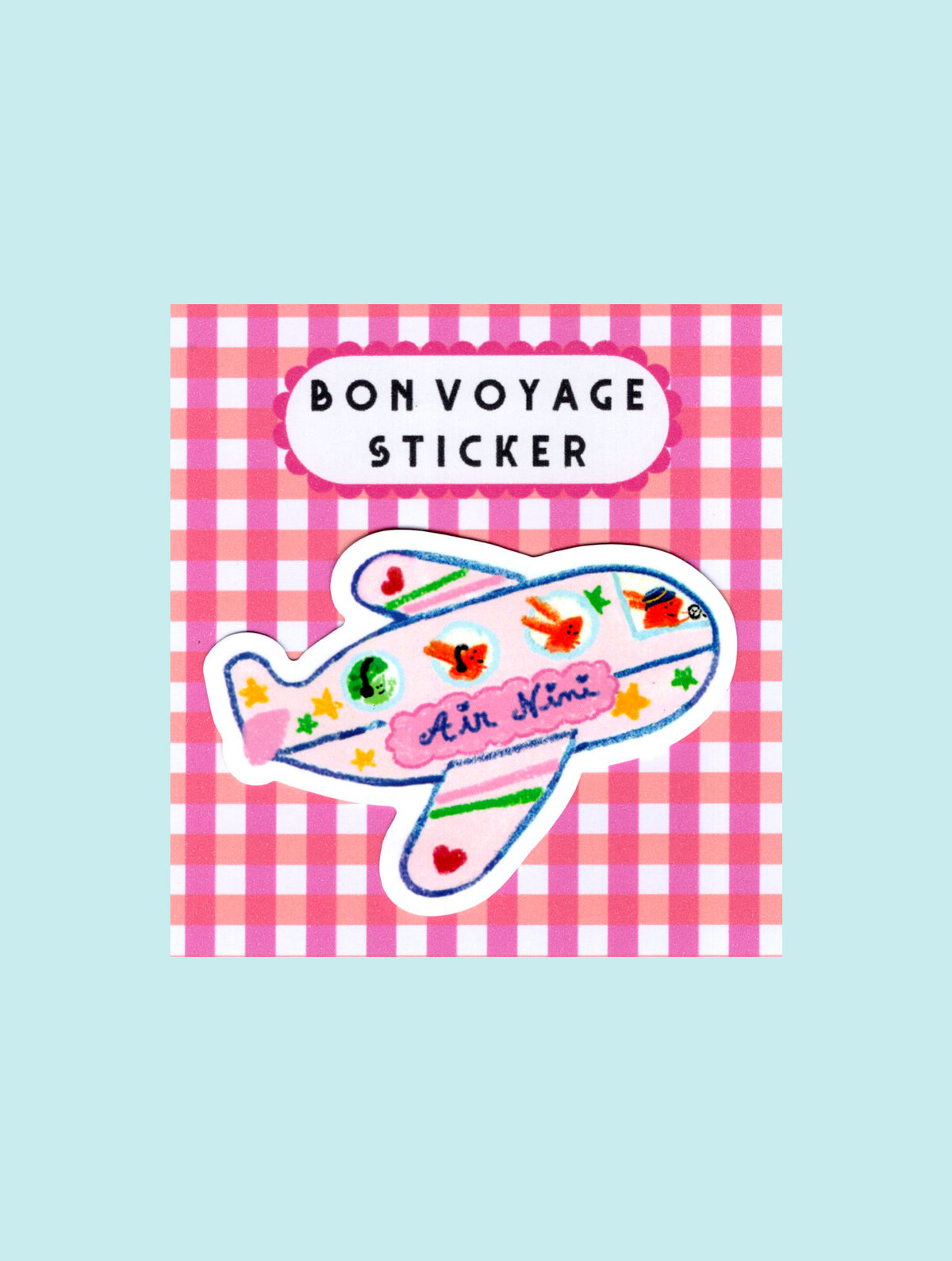 Bon Voyage – Sticker Individuel