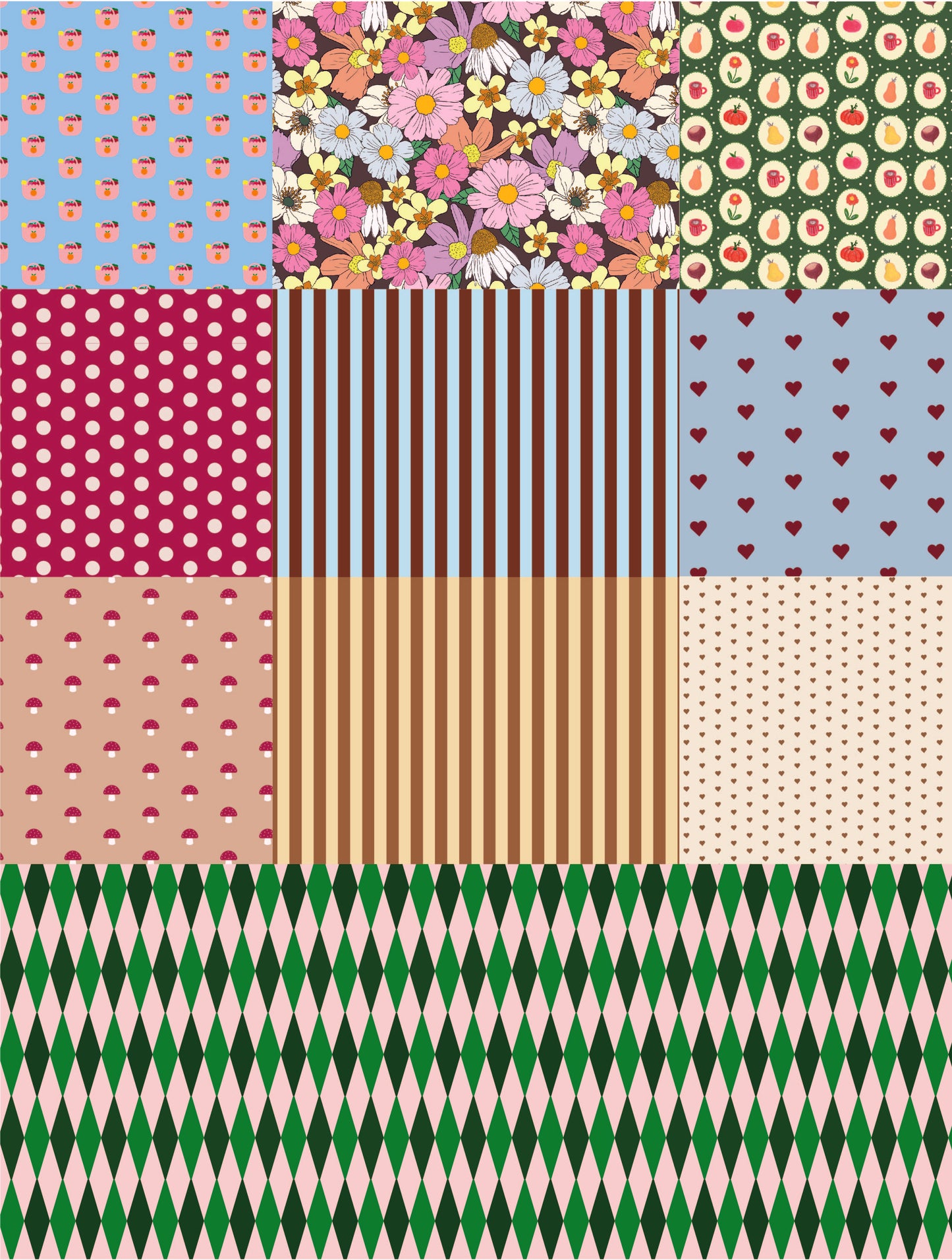 Scrapbooking Papers- Autumn Edition- 20 A4 sheets- Reading-to-print PDF