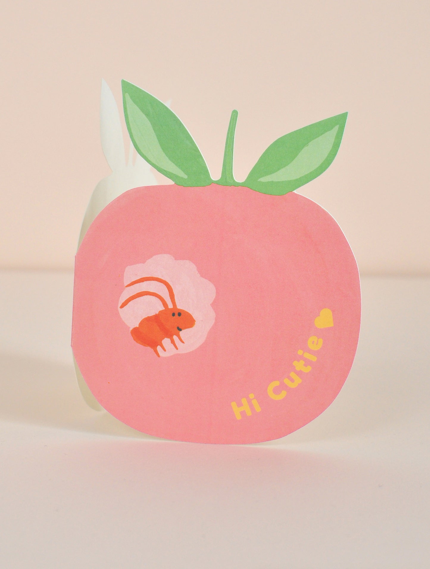 Apple- Carte à mots doux