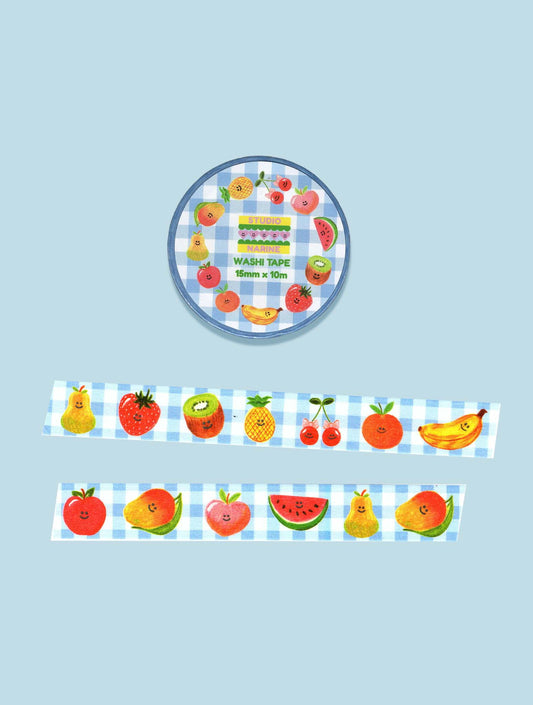 Masking Tape - Fruits Vichy