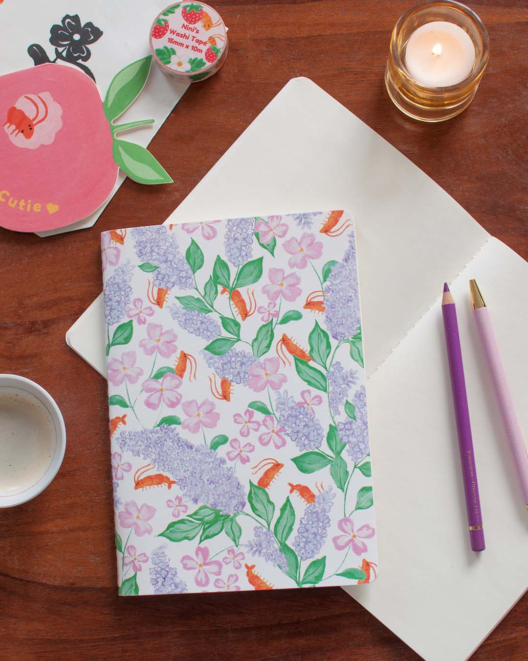 Carnet A5 - Lilac