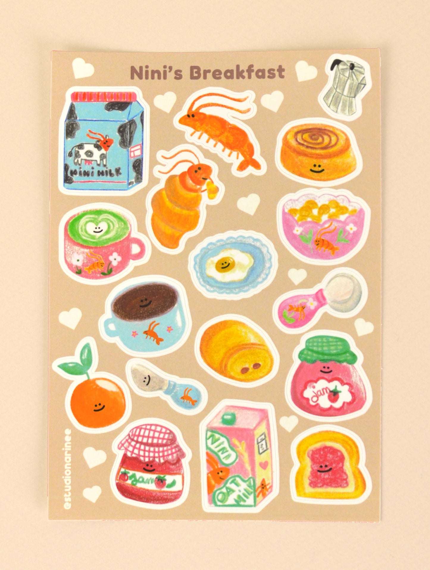 The Breakfast Club - Planche de stickers A6